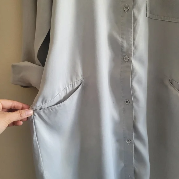 Zara Basic Shirt Dress - Picture 9 of 13